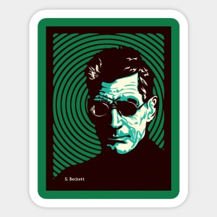 Samuel Beckett Sticker